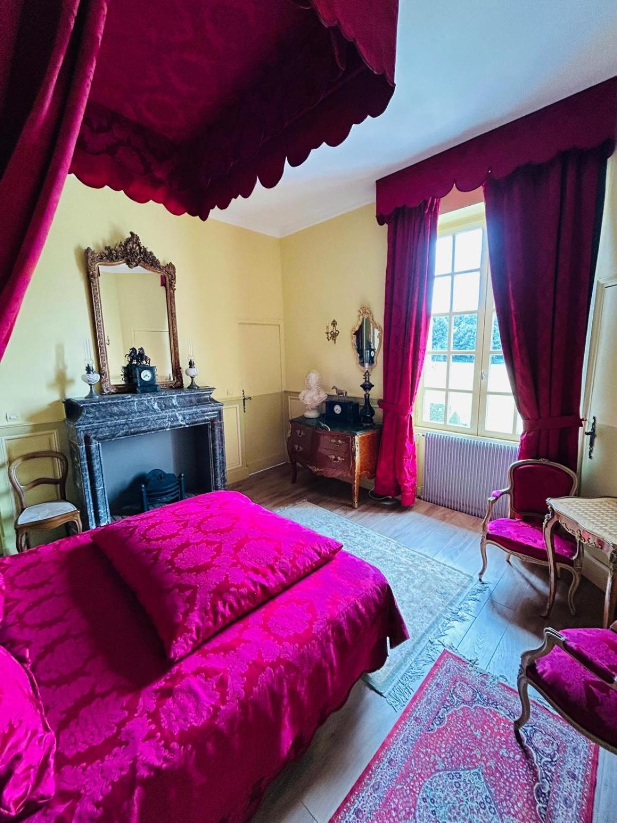 Domaine De L'Orangerie Du Chateau De Motteville Chambres D'Hotes Rum bild